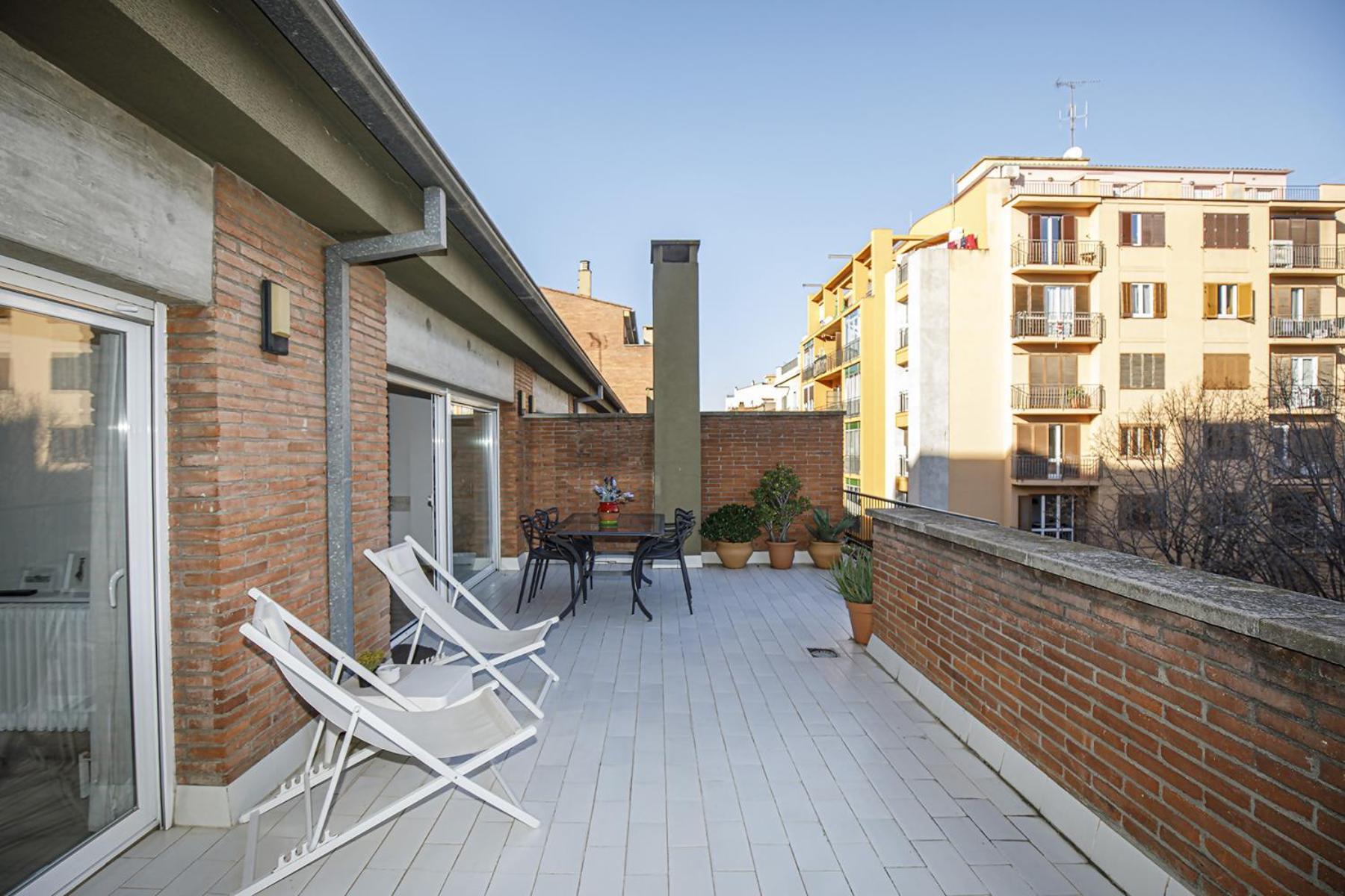 Apartamento Con Gran Terraza En ジローナ エクステリア 写真