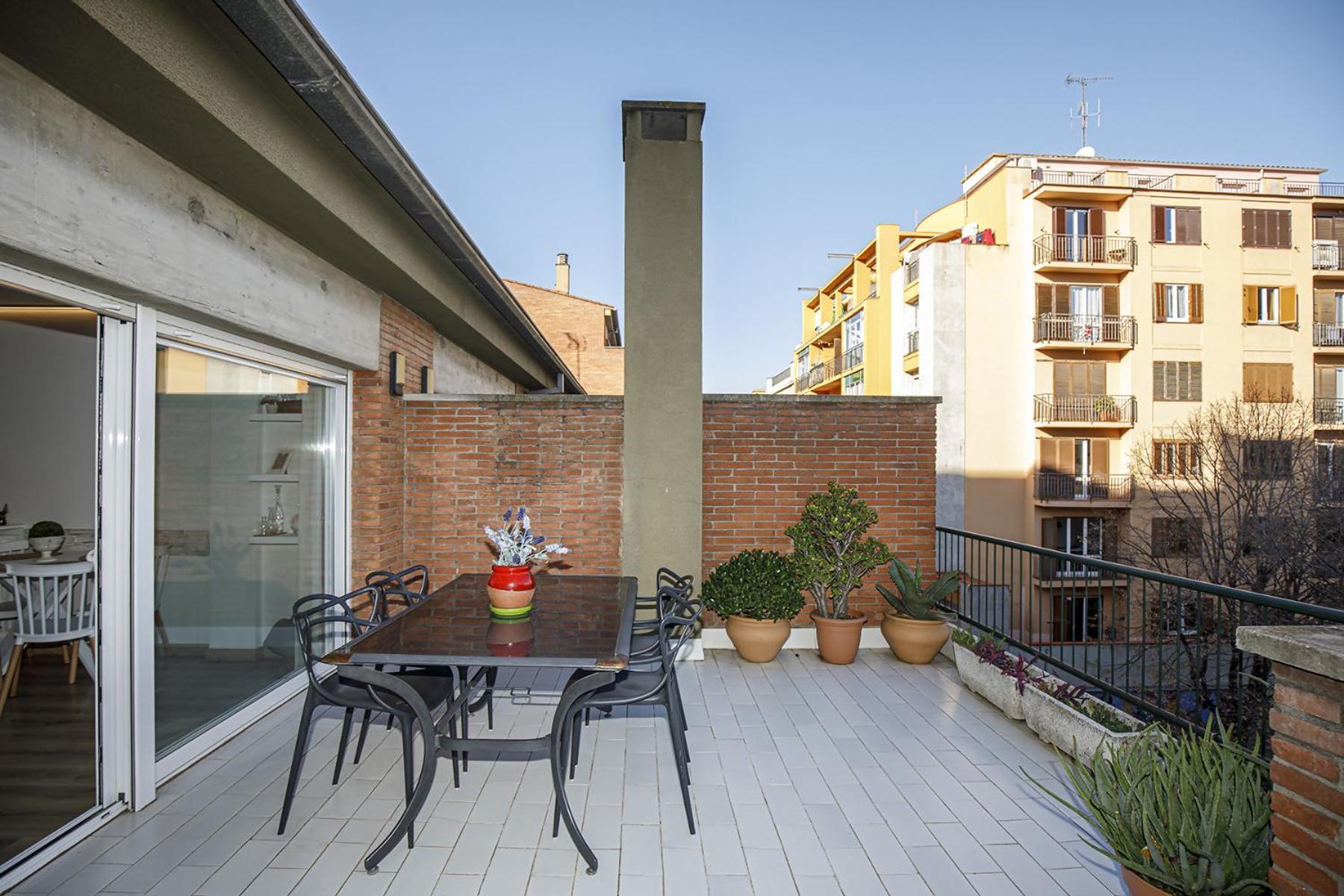 Apartamento Con Gran Terraza En ジローナ エクステリア 写真