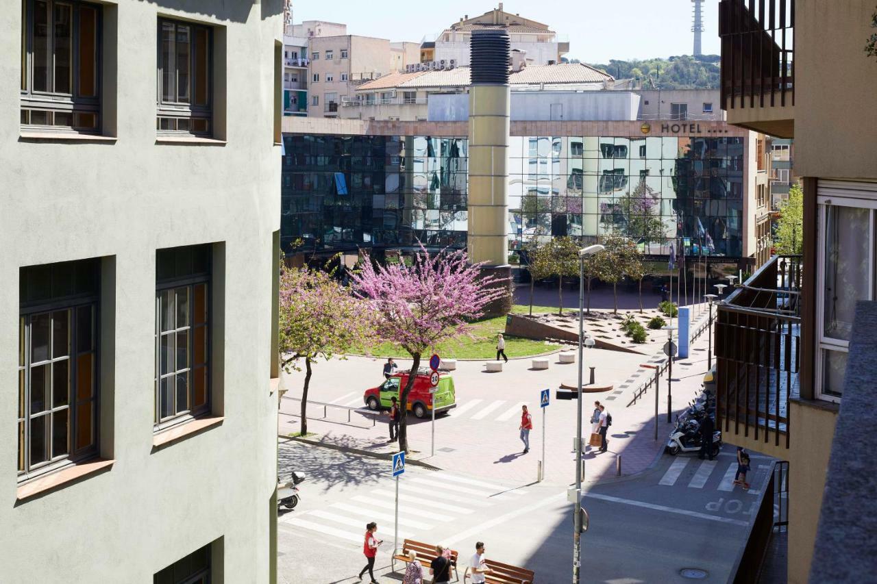 Apartamento Con Gran Terraza En ジローナ エクステリア 写真